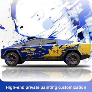 <span class=keywords><strong>Film</strong></span> de protection <span class=keywords><strong>en</strong></span> vinyle pour Tesla Cybertruck, impression personnalisée <span class=keywords><strong>en</strong></span> gros, <span class=keywords><strong>film</strong></span> graphique pour toute la carrosserie, changement de couleur - Product Image 2