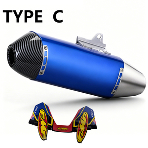 Silencieux d'échappement de moto 51 mm 4T Escape Moto Dirt Bike Scooter <span class=keywords><strong>Motocross</strong></span> Universel pour KTM EXC CRF150 EXC WR450 RC390 - Product Image 5