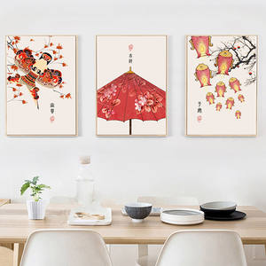 Oda dekorasyonu için üçlü geleneksel çin tarzı elmas boyama - Product Image 2