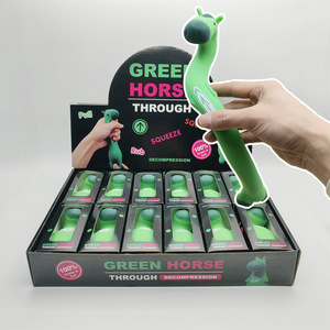 Cheval Vert Anti-Stress Créatif : Jouet de Décompression en Forme d'Animal pour Soulager la Pression – Nouveau Jouet Exotique Cheval Vert - Product Image 1