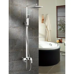 momali浴室抛光铬调制解调器高端原创设计优质时尚淋浴装置淋浴柱