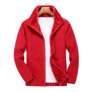 Tùy Chỉnh Thêu Logo Cuối Cùng Mờ Unisex Áo Len Tái Chế Sherpa Cực Teddy Micro Lông Cừu Áo Khoác - Product Image 6