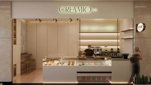 เคาน์เตอร์กาแฟเบเกอรี่ LED แบบกำหนดเองสุดหรู เฟอร์นิเจอร์บาร์คาเฟ่ทันสมัย ดีไซน์เคาน์เตอร์สแตนเลส เป็นมิตรกับสิ่งแวดล้อม - Product Image 2