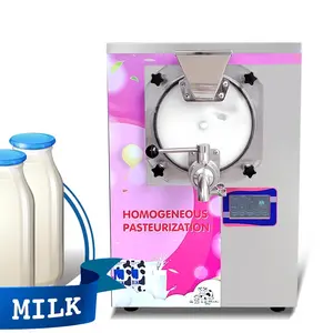 Pasteurizador de leche, máquina pasteurizadora de alta presión para helados y leche