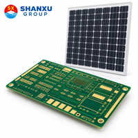 Server AI PCB Kosong 8-Layer FR-4 Kecepatan Tinggi HDI Kehilangan Sinyal Rendah Komputasi ENIG OSP INVERTER Flex FPC