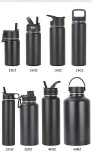 Custom Logo Double Wall Vacuum Insulated Stainless Steel Water <b>Bottle</b> Wide Mouth Sport Thermos <b>Flasks</b> - Product Image 4