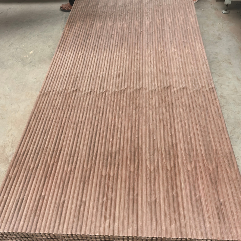 Natural Oak Walnut Wood Veneer Faced