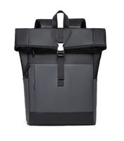 Sac à dos pour ordinateur portable avec logo personnalisé, unisexe, imperméable, en tissu Oxford, avec port de charge USB, fermeture éclair, doublure en polyester