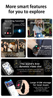 Nouvelle montre connectée 2026 pour hommes et femmes, avec caméra, enregistrement vidéo, moniteur de santé, étanche, sport, fitness, appels Bluetooth, montre intelligente HD