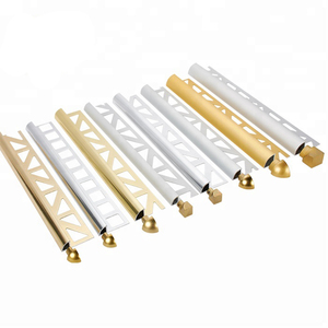 Vendita calda di metallo di fabbrica di piastrelle in alluminio finiture di forma personalizzata <span class=keywords><strong>per</strong></span> bordi di angoli <span class=keywords><strong>per</strong></span> pavimento a parete - Product Image 1