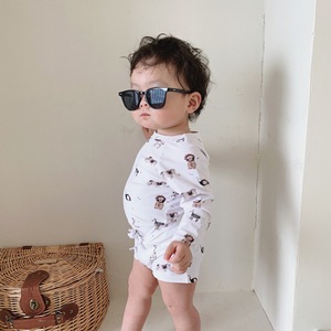 Costume da Bagno Personalizzato <span class=keywords><strong>per</strong></span> <span class=keywords><strong>Bambini</strong></span> Due Pezzi, Pantaloncini Estivi <span class=keywords><strong>per</strong></span> Ragazzi e Ragazze, Protezione Solare UV50+, Abbigliamento da Spiaggia - Product Image 1