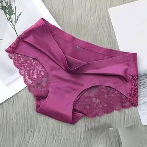 Culotte légère et sans signification Culotte en coton dentelle sans couture Antibactérien Respirant Hip Lift Briefs - Product Image 1