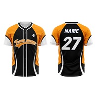 Camiseta de Béisbol Personalizada Transpirable de Talla Grande con Diseño Gratuito, Envío Rápido, 100% Poliéster, Absorbe la Humedad