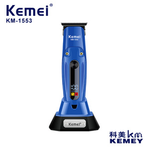 Cortadora de Pelo Kemei KM-1563 con Pantalla Digital, Recargable por USB, Uso Profesional, Alta Potencia 7000-9000 rpm - Product Image 4