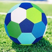Ballons de football cousus à la machine en tissu, vente directe usine JANYGM, taille 5/4, multicolores, adaptés aux enfants apprenant le football