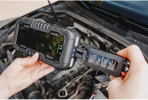 Démarreur de saut de voiture à courant de pointe 8000mAh 2000A pour véhicules 12V avec batterie externe à charge rapide USB-C et lampe de poche LED - Product Image 4