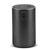 Difusor de Aroma para Auto Recargable por USB, Metálico, sin Agua, de Larga Duración (80 Horas), con Luz LED, para Uso Diario en el Hogar, Hotel y Auto
