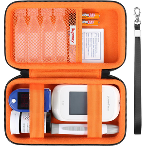 Étui <span class=keywords><strong>de</strong></span> voyage rigide en EVA pour diabétiques, sac <span class=keywords><strong>de</strong></span> rangement protecteur pour lecteur <span class=keywords><strong>de</strong></span> glycémie, dispositif <span class=keywords><strong>de</strong></span> ponction sanguine, bandelettes <span class=keywords><strong>de</strong></span> test - Product Image 1