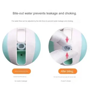 360&deg; Design Spill Proof <strong>Weighted</strong> <strong>Straw</strong> <strong>Cup</strong> Baby Training <strong>Cup</strong> Sippy <strong>Cups</strong> with Handle for Toddlers Baby PPSU BPA Free - Product Image 6