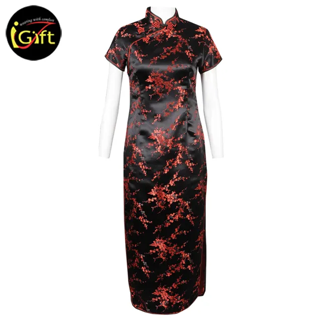 New arrival fashion cheongsam uniform products customized women catering uniforms