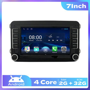 7 inch xe Stereo cho phổ VW với nút Xe GPS Thiết bị theo dõi xe đài phát thanh Android xe - Product Image 3