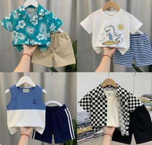 Pacas de Ropa para Niños, Lote de Ropa Infantil al por Mayor, Mezcla Aleatoria, Conjuntos de Verano para Niños Pequeños, Ropa de Boutique para Bebés, Exportación de China - Product Image 5