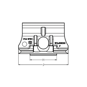 Plaque <span class=keywords><strong>de</strong></span> guidage angulaire Wfp30kHH pour système <span class=keywords><strong>de</strong></span> fixation <span class=keywords><strong>de</strong></span> rail W30HH EN 13481-2, pour transport lourd, trafic mixte, environnements difficiles, voies ferrées - Product Image 5