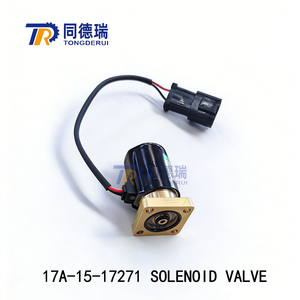Válvula Solenoide Original Nueva <span class=keywords><strong>17A</strong></span>-<span class=keywords><strong>15</strong></span>-<span class=keywords><strong>17271</strong></span> para Cargadora de Ruedas WA320-3 WA350-3 WA450-3 - Product Image 6