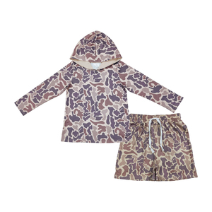 Nouvelle collection Printemps 2026 : Ensemble décontracté pour bébés filles, Tunique mignonne à motif lapin pour Pâques et short imprimé léopard en tissu peigné - Product Image 4