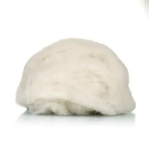 Price Sheep Wool Supplier Scoured Dehaired Washed Sheep Wool Fiber For Sale