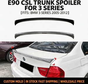 Aileron de coffre arrière ABS style lame pour BMW Série 3 E90 2005-2012 Spoiler CSL - Product Image 1