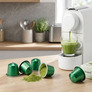 Caja de Muestras de Cápsulas de Matcha, Cápsulas de Té Verde Compatibles con Nespresso, Dolce Gusto y Keurig, Paquete de Prueba Individual, Suministro al por Mayor - Product Image 2