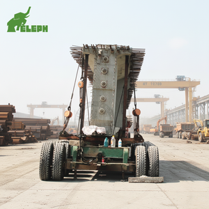 Transporteur de poutres autopropulsé 100 tonnes, 2 ou 3 essieux, pour poutres de pont et transport de tuyaux, <span class=keywords><strong>remorque</strong></span> dolly d'<span class=keywords><strong>occasion</strong></span> à vendre - Product Image 1