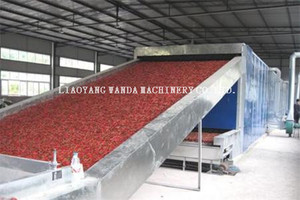 Mất nước Trà Thảo Dược Lá Vành đai loại Máy sấy contranuous máy sấy - Product Image 5