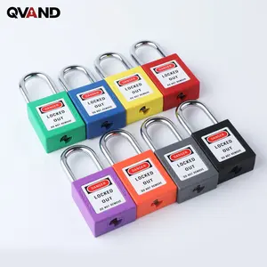 OEM High Quality Same Key Plastic Security Loto Lock With Master Key For Industrial Lockout Tagout