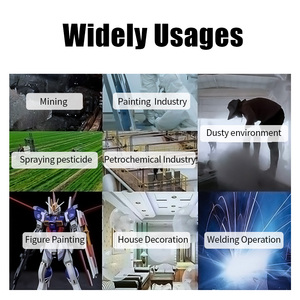 Nouveauté FNJ08 Respirateur à <span class=keywords><strong>filtre</strong></span> à charbon actif auto-amorçant à 3 couches réutilisable Protection contre la poussière Anti-virus Fumée Gaz toxique - Product Image 6