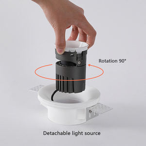 Downlight LED Empotrable Sin Marco Ultrafino Antideslumbrante Luz Inteligente para Techo de Yeso Iluminación Residencial y Comercial de Alta Gama - Product Image 3