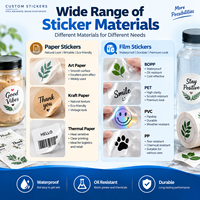 Étiquettes autocollantes personnalisées avec logo de marque pour l'emballage de produits, sachets alimentaires, bouteilles, bocaux, fournisseur de rouleaux