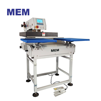 2025 MEM presse à chaud en gros double plateau automatique t-shirt machine d'impression par transfert de chaleur 40 50 cm TQB 4050