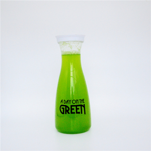 <span class=keywords><strong>Carafe</strong></span> en plastique PET 1L 1,5L 800ml avec couvercles pour bar à mimosa, pichet à eau, pot à jus, pour réfrigérateur, <span class=keywords><strong>whisky</strong></span>, café, vin, emballage - Product Image 4