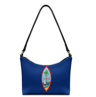 Sac à bandoulière imperméable avec drapeau de Guam, sac à main à poignée supérieure pour le travail, les voyages et les tenues quotidiennes