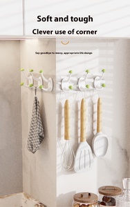 Nấm Móc Phòng Trang Trí Sáng Tạo Tường Dính <span class=keywords><strong>Hooks</strong></span> Cho Nhà Bếp Phòng Tắm Phòng Ngủ Móc Trên Cửa Ra Vào Và Bàn Tủ Quần Áo Tủ Quần Áo - Product Image 6