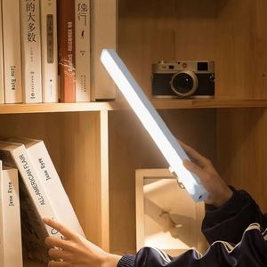 Wholesale Wireless Rechargeable LED Motion Sensor Night Light Touch Control Portable <b>Battery</b> <b>Operated</b> USB Charging Plastic Smart - Product Image 1