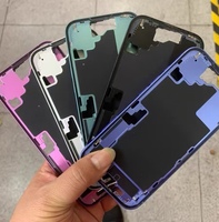 Boîtier de remplacement pour iPhone 16 avec châssis intermédiaire et vitre arrière