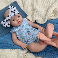 20 Zoll wasch bare feste Silikon wieder geborene Baby puppen Neugeborenes Baby handgemachte lebensechte Muneca wieder geborene Puppe
