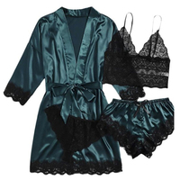 Women Girl Night Dress Nightgown and Panty Lace Sexy Lingerie Lingerie Set
