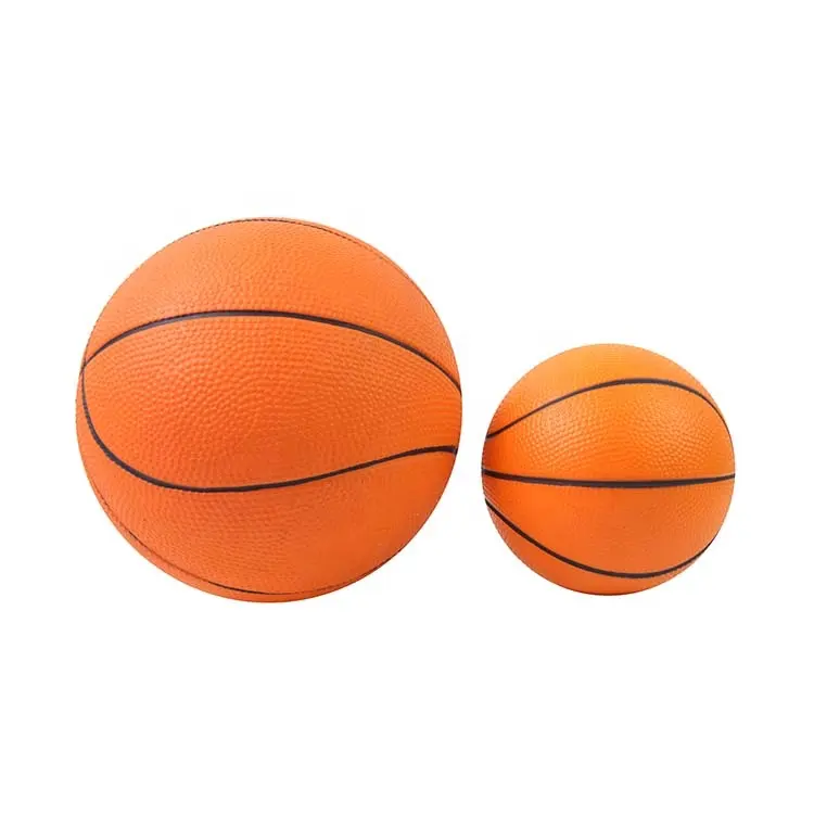 Promotional gift Pu foam classic stress mini basketball toy balls