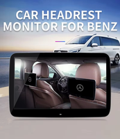 Système de divertissement pour sièges arrière avec écran tactile TFT LCD Full HD 1920x1080 de 11,6 pouces, Android Auto, WiFi, haut-parleur intégré, audio haute résolution