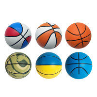Balle à rebond élevé Mini balle rebondissante de basket-ball 60mm cadeaux promotionnels balle de sport