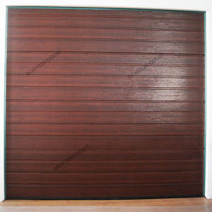 노턴 도매 자동 현대 주거 알루미늄 단면 강철 오버 헤드 차고 문 - Product Image 5